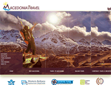 Tablet Screenshot of macedoniatravel.com